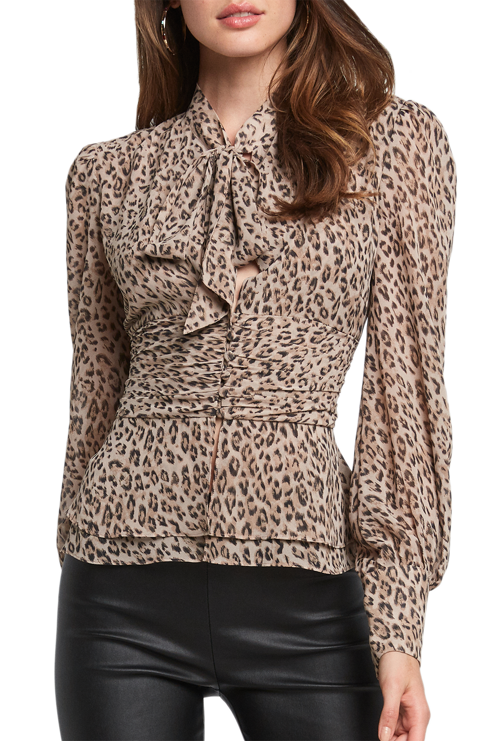 Leopard Blouse Ladies Clothing & Tops Bardot