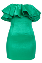 LULU MINI DRESS in colour BOSPHORUS