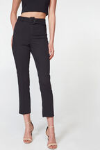 THERESE BUCKLE PANT in colour CAVIAR