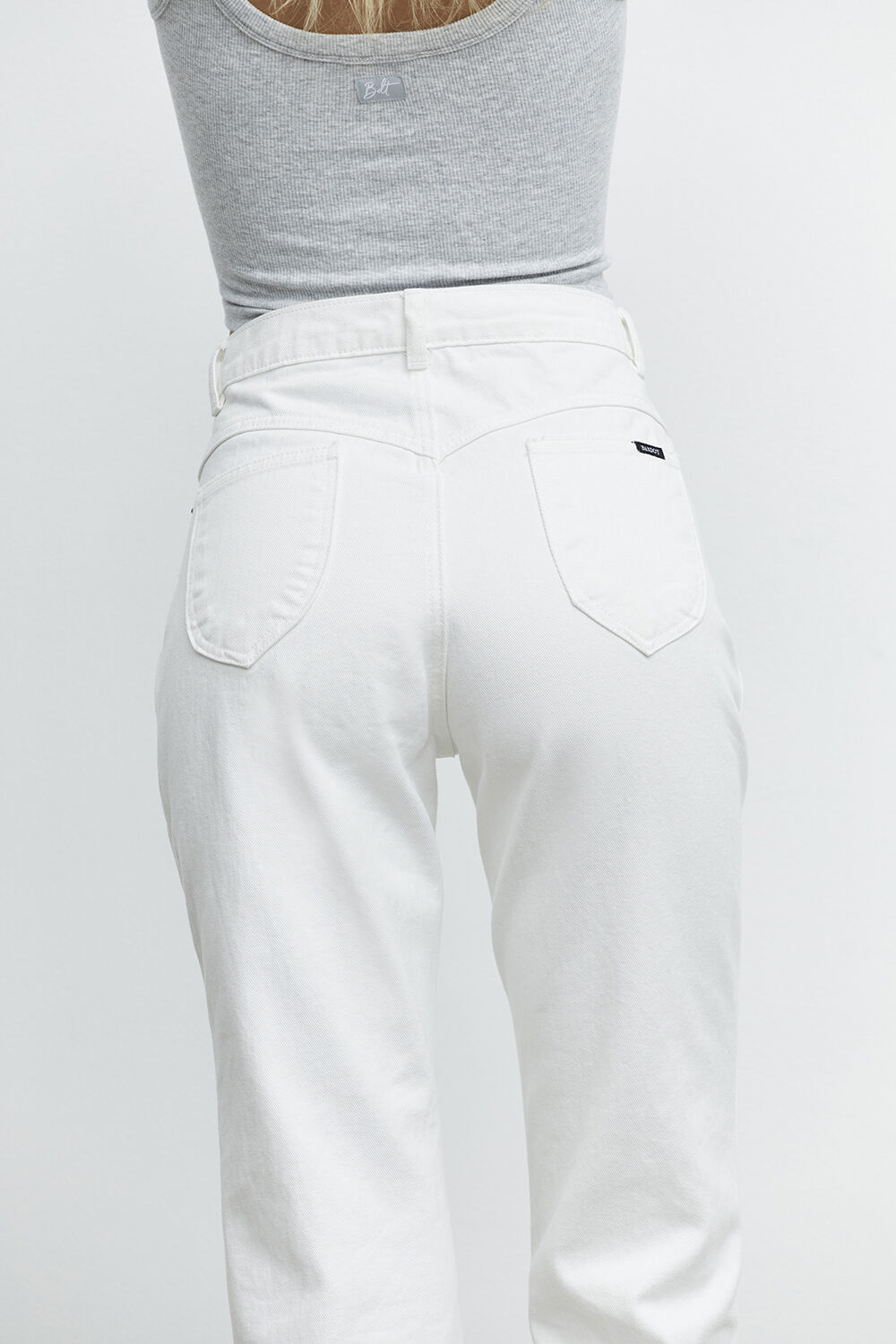 GIGI VINTAGE STRAIGHT in colour CLOUD DANCER