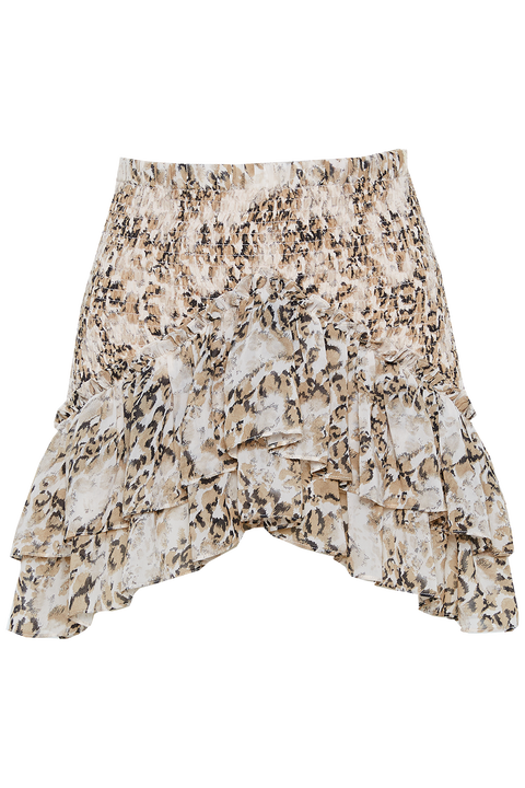 TIHANE MINI SKIRT in colour WHITE SWAN