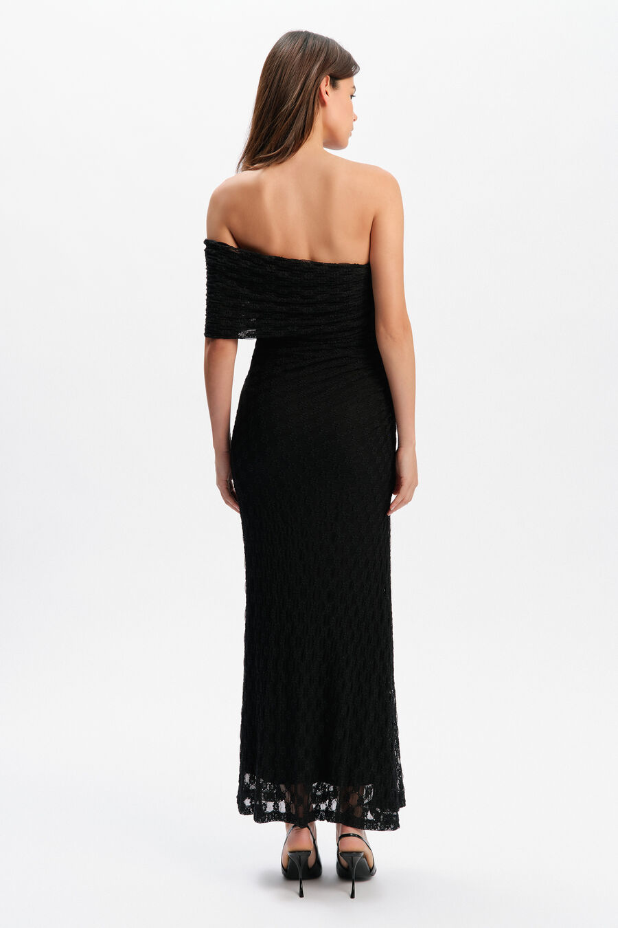 Calia Stretch Lace Maxi Dress