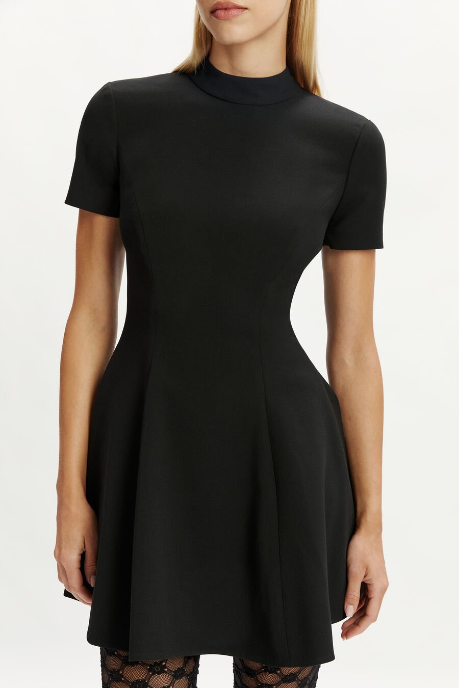 Zephyra Collar Mini Dress