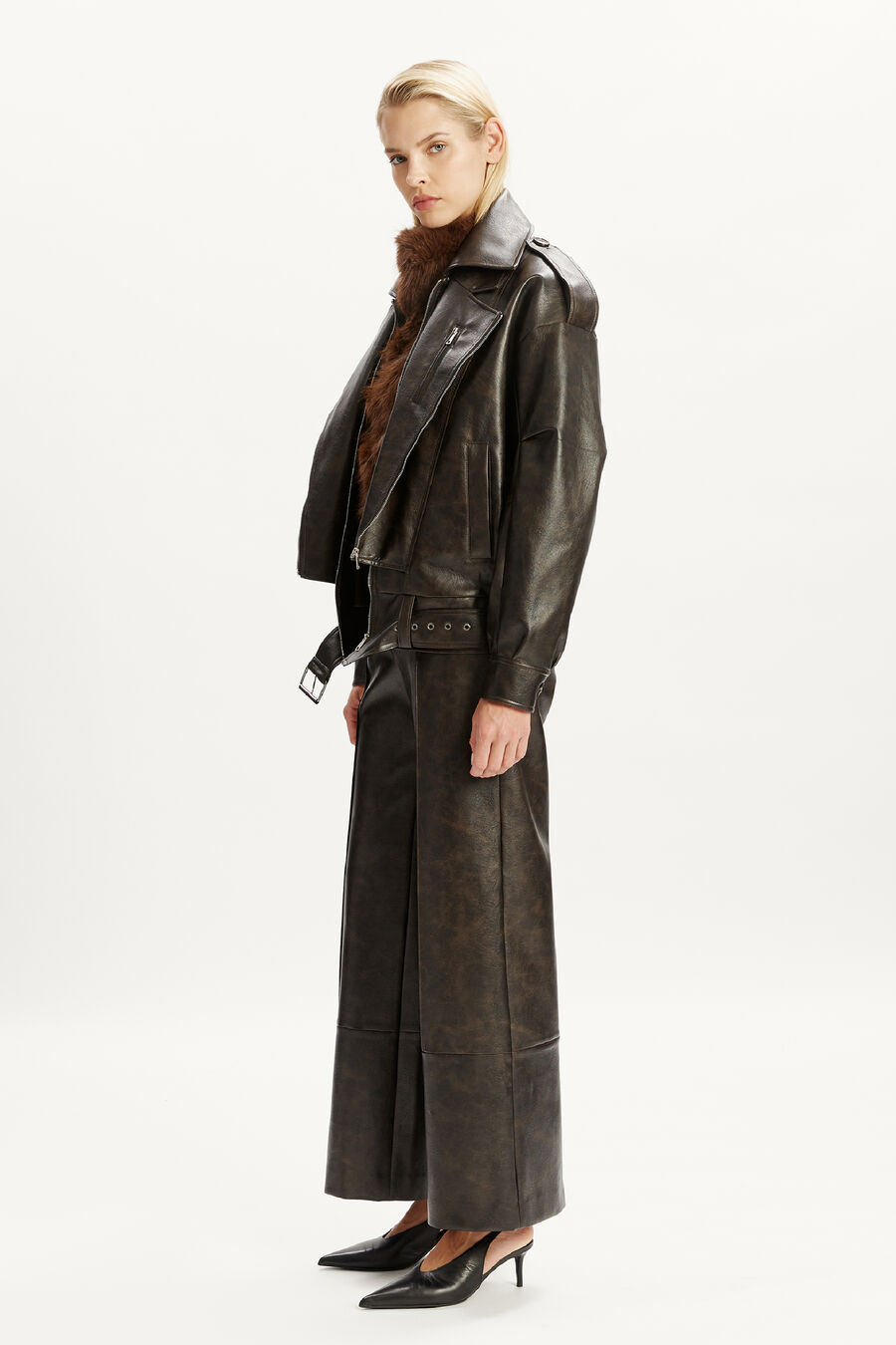 Kavi Vegan Leather Jacket