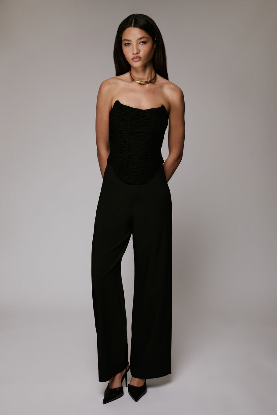 Elise Mesh Corset Top