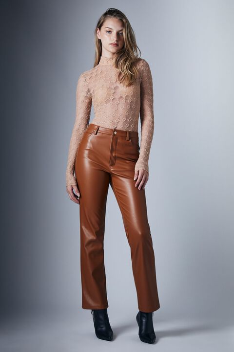 ADONI MESH BODYSUIT in colour MOONLIGHT