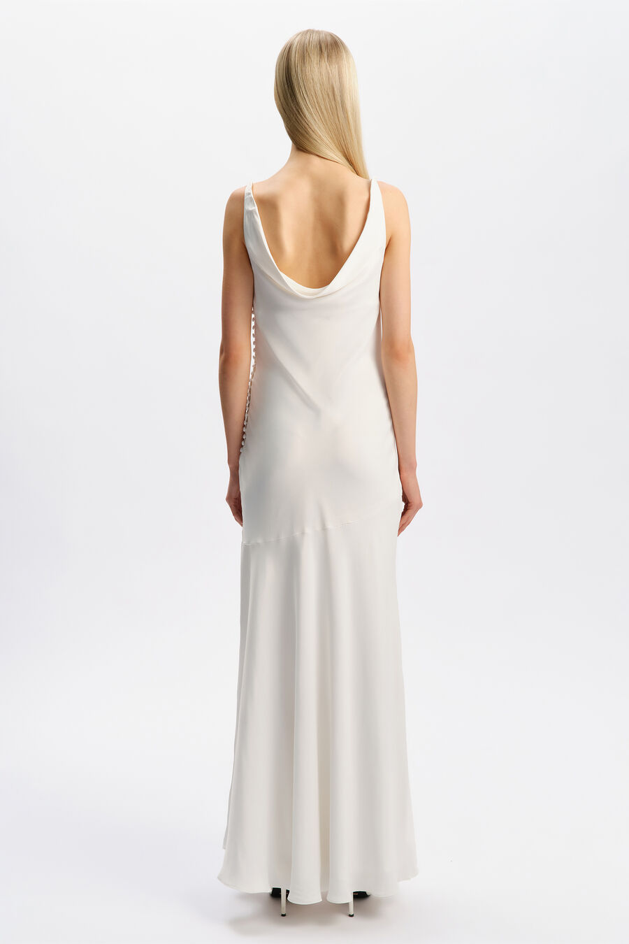 Carolyn Cowl Neck Maxi Dress