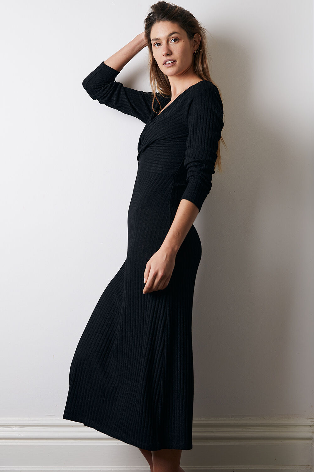 Lanika Dress in Black | Bardot