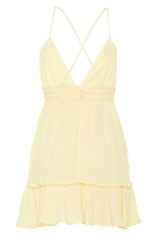 LOTTIE SUMMER DRESS in colour BUTTERCUP