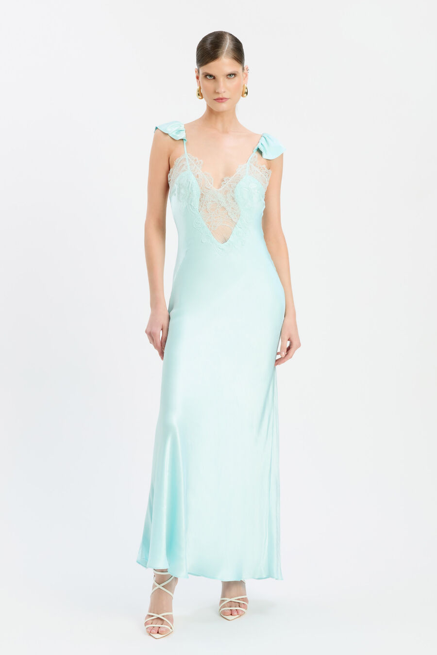 Ivy Lace Detail Maxi Dress