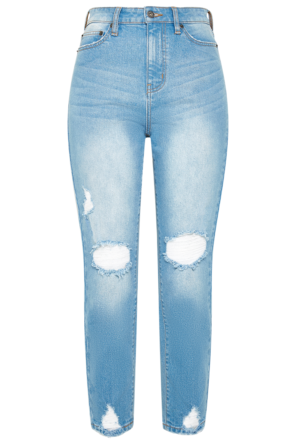 SIENNA SUPER HIGH RISE JEAN in colour BRIGHT WHITE