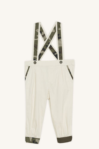 CAMO CHINO OVERALL in colour BLEACHED SAND