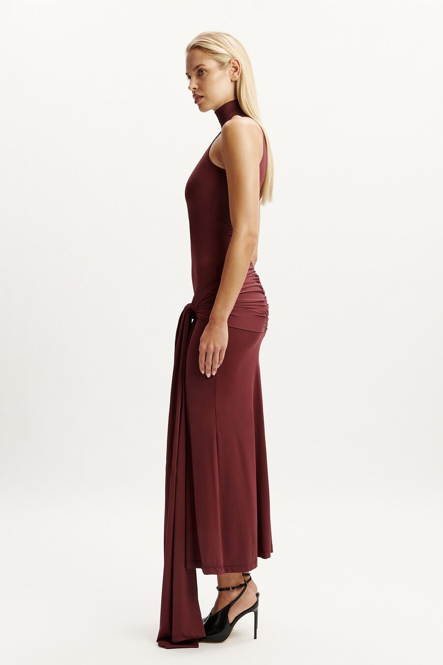 Isadora Maxi Tie Front Dress