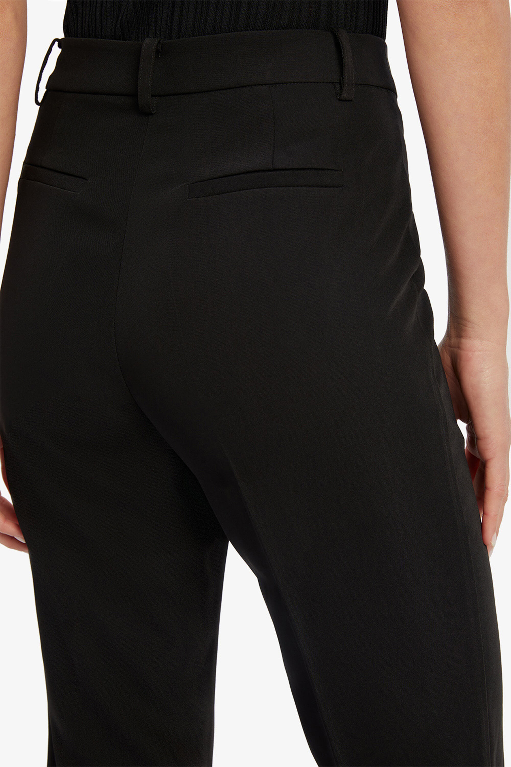 Halifax Slim Flare Pant In Black Bardot