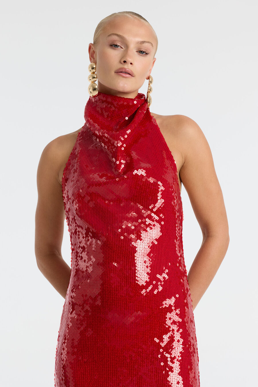 Eryn Sequin Maxi Dress