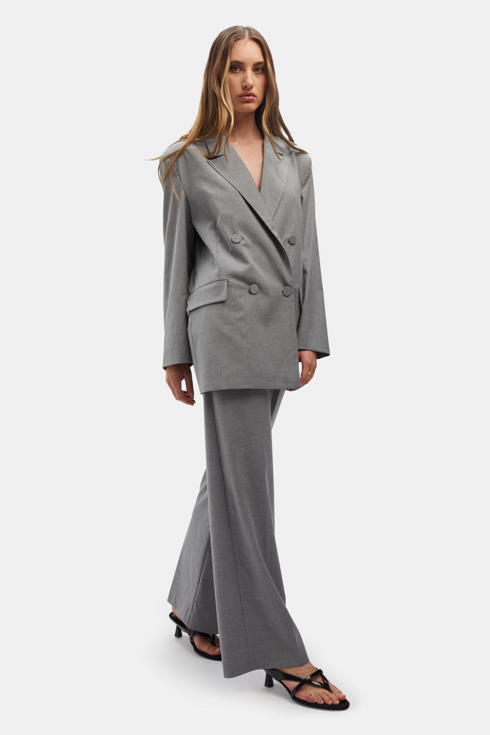 SACHA OVERSIZED BLAZER in colour EBONY