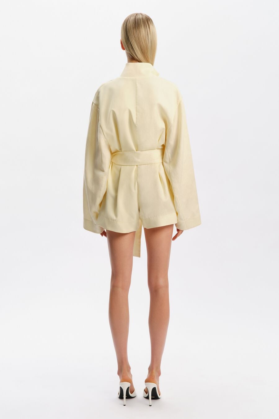 Aeress Linen Blend Playsuit