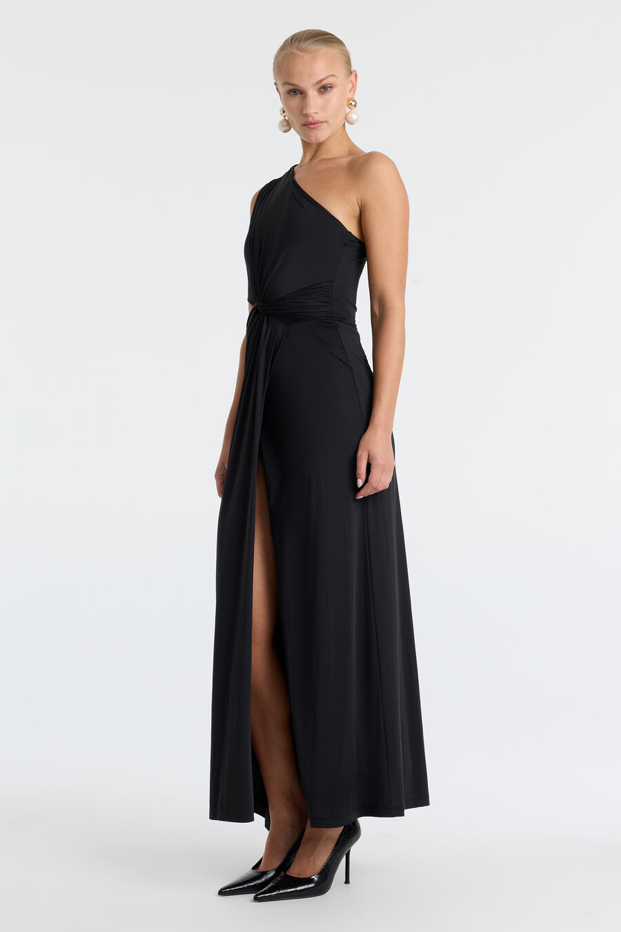Saskia One Shoulder Maxi Dress