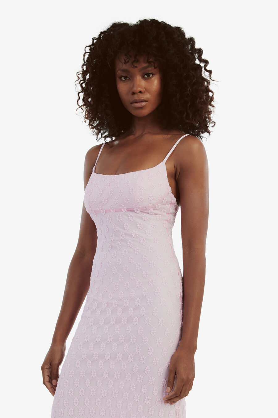 Adoni Mesh Midi Dress