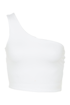 MELANIE CROP TOP in colour BRIGHT WHITE