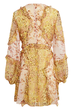 MIXED PRINT DRESS in colour WINTER WHITE