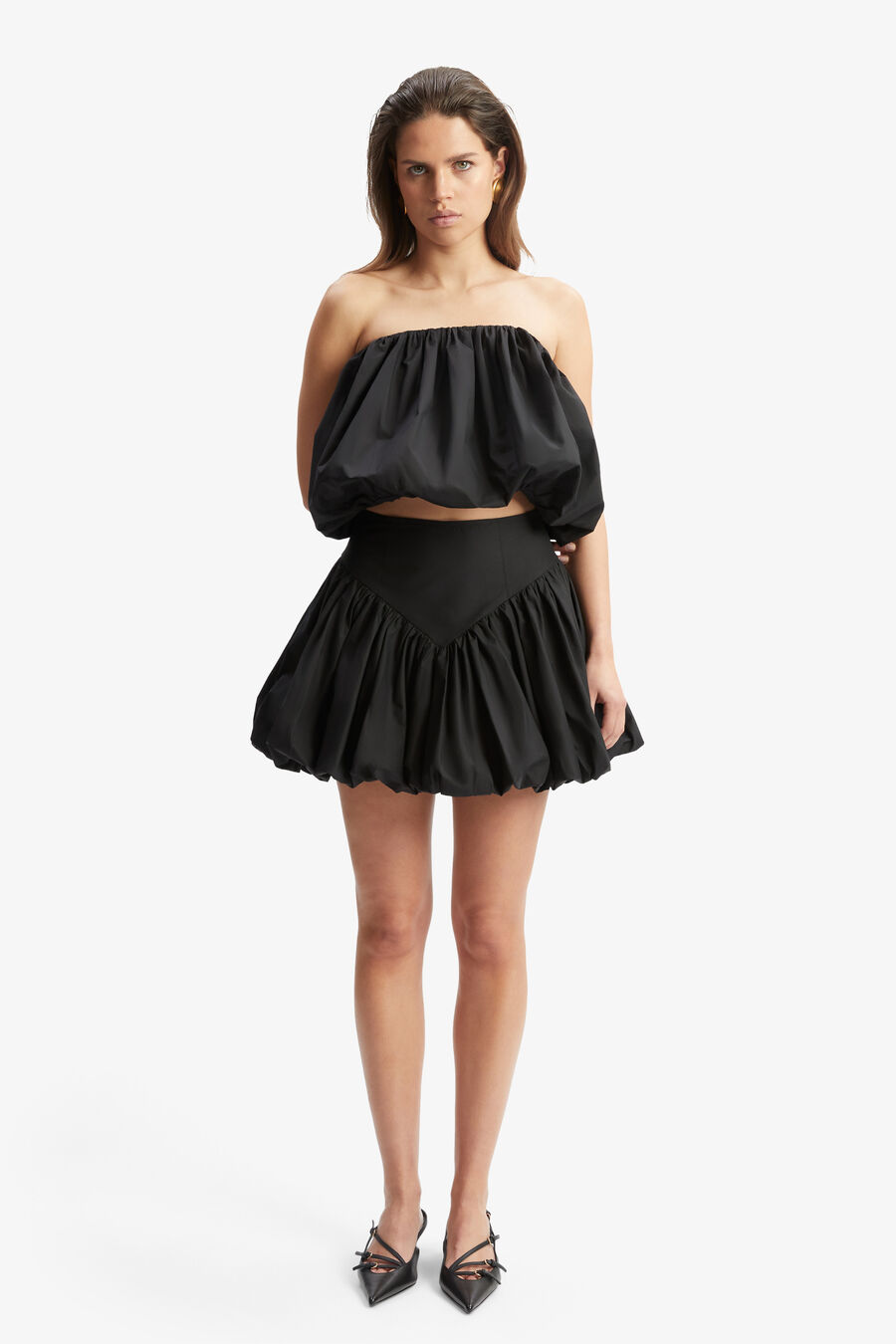 Lissett Poplin Mini Skirt