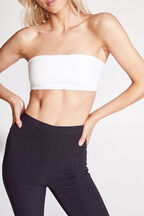 BOOB TUBE TOP in colour BRIGHT WHITE