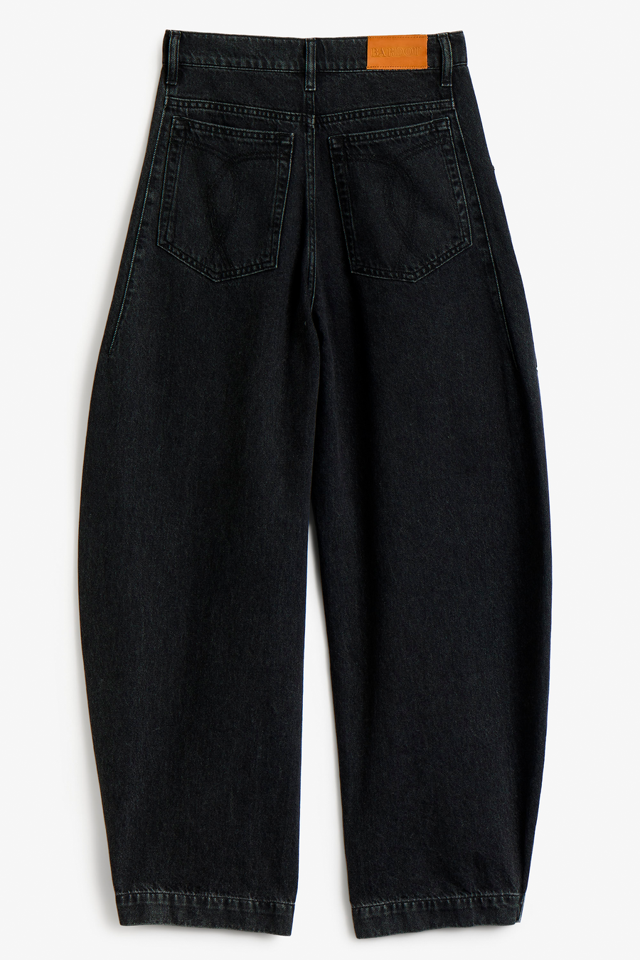 030 High Rise Barrel Leg Jean