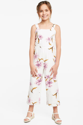 IVY CULOTTE JUMPSUIT in colour BLANC DE BLANC