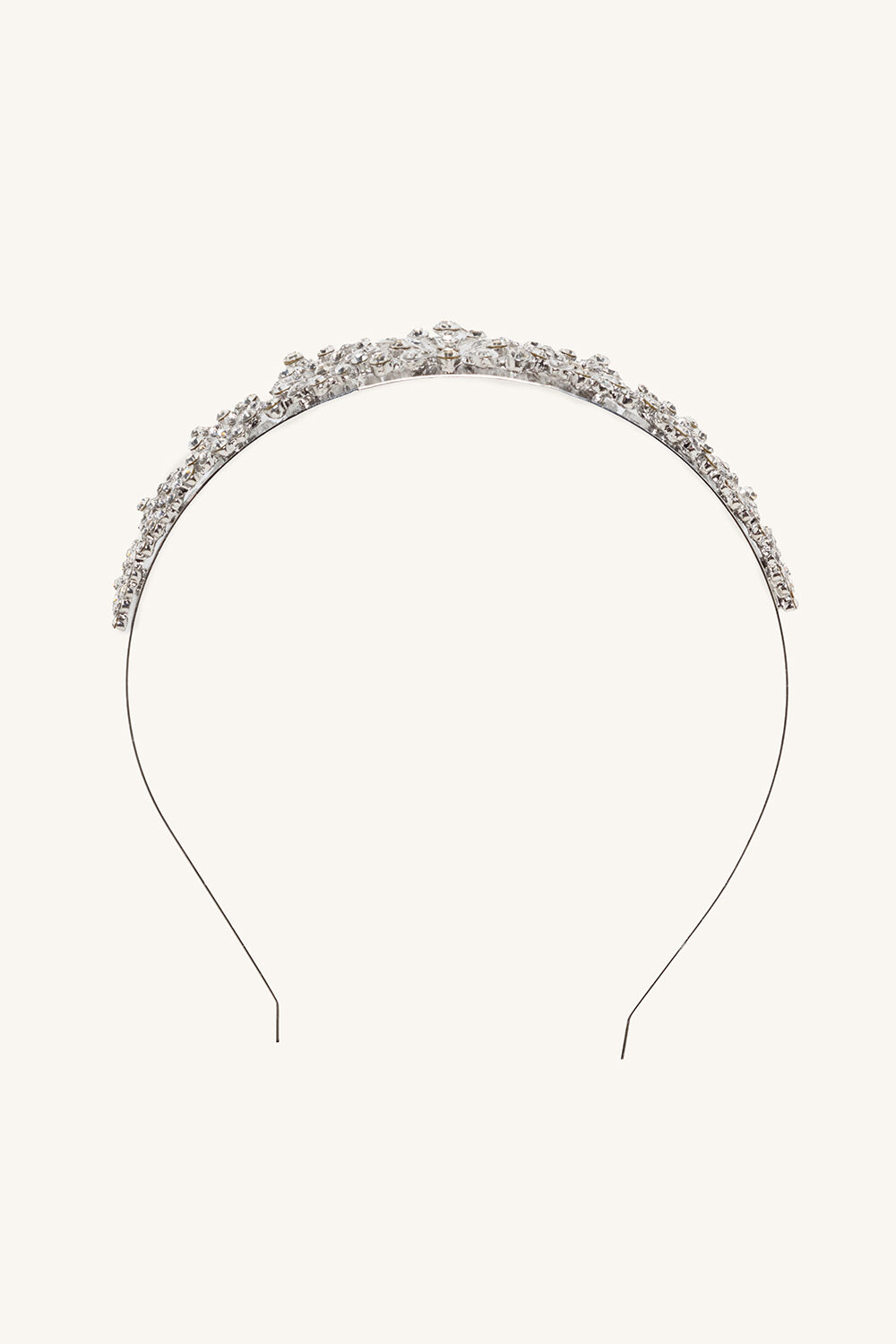 Floral Diamante Headband in Silver | Bardot Junior