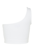 MELANIE CROP TOP in colour BRIGHT WHITE