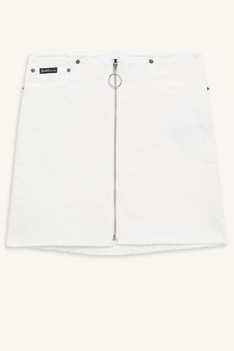 DARIA DNM SKIRT in colour CLOUD DANCER