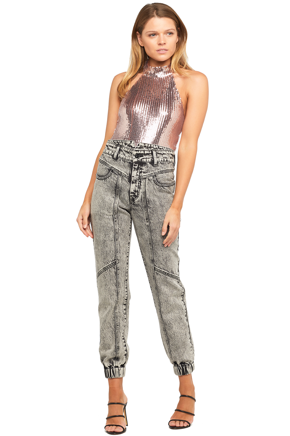 BIRDIE BODYSUIT in colour SHRIMP