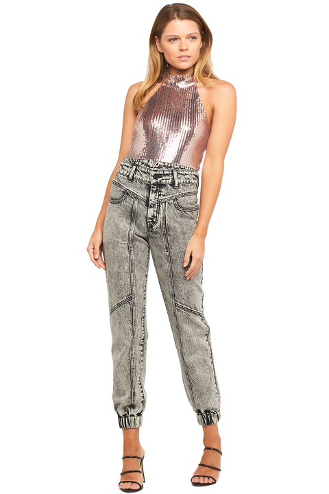 BIRDIE BODYSUIT in colour SHRIMP