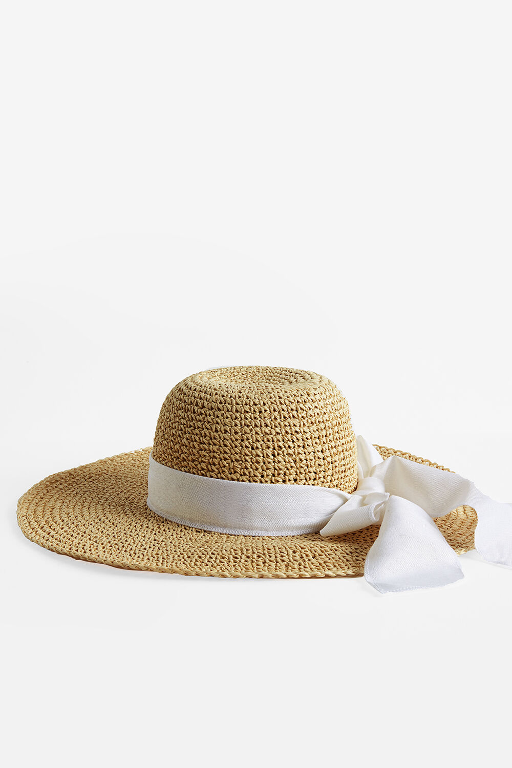 sun hat with bow