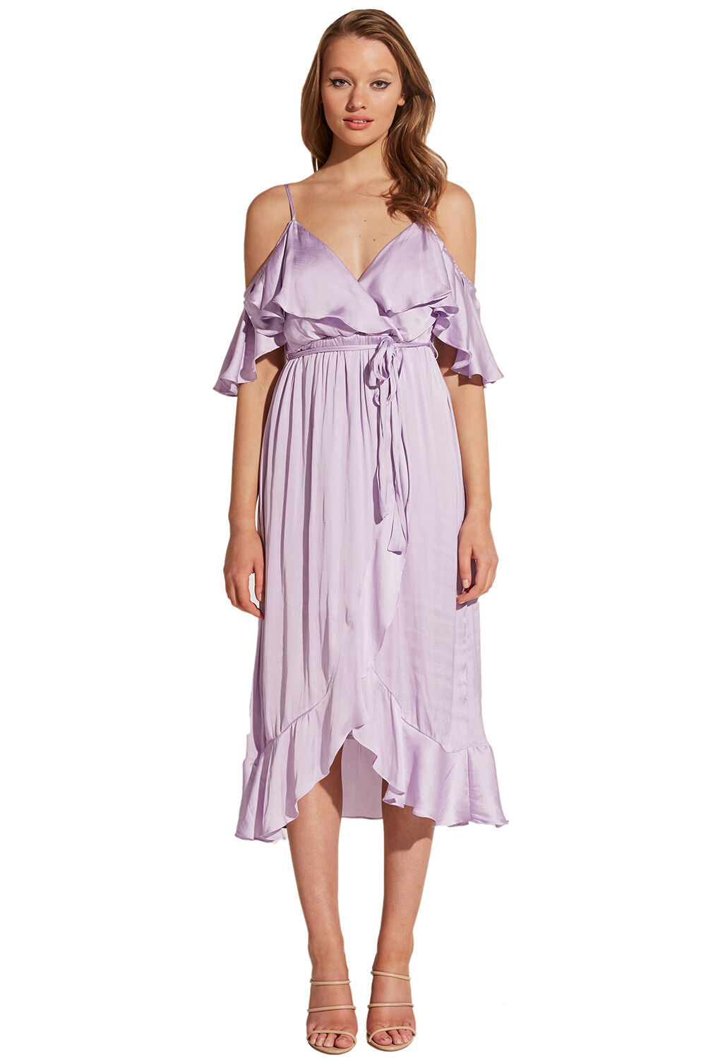 Bea wrap dress bardot clearance