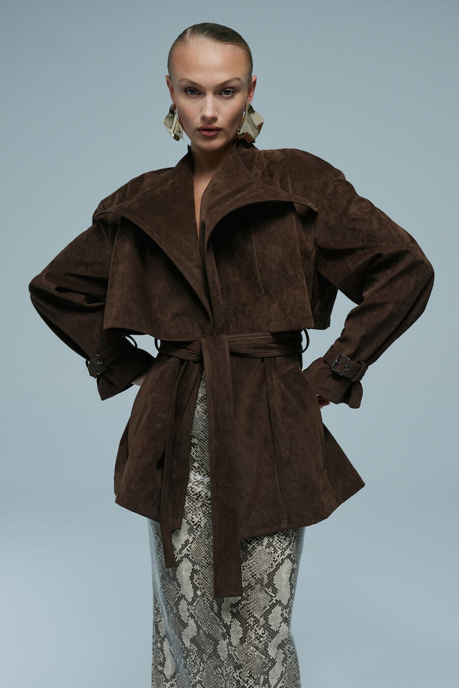 Veronica Vegan Suede Jacket