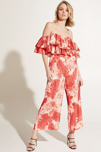 TROPICAL PANT in colour MINERAL RED