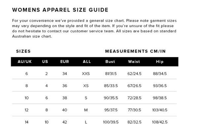 eur size 36 to aus