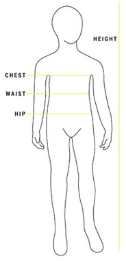 Bardot Junior Size Chart